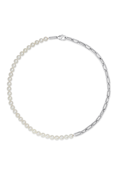 Link Pearl Necklace