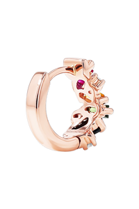 Frenzy Rainbow Sapphire Huggies