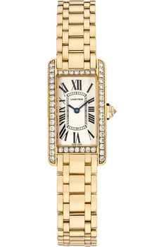 Tank Americaine Yellow Gold Quartz