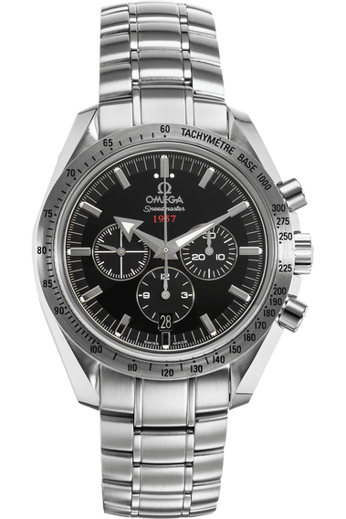 Speedmaster Broad Arrow Co-Axial Stainless Steel Automatic