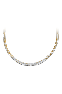 Baguette Love Necklace