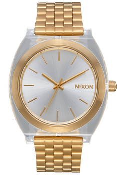 Time Teller Acetate, Light Gold / Clear