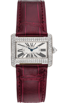 Tank Divan White Gold Quartz