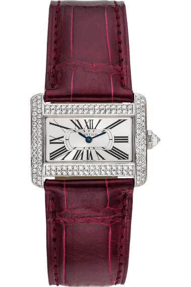 Tank Divan White Gold Quartz