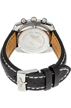 Incabloc Chronograph Circa 1960s Stainless Steel Manual