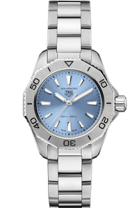 Aquaracer Quartz Ladies Blue Steel Watch