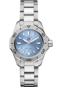 Aquaracer Quartz Ladies Blue Steel Watch