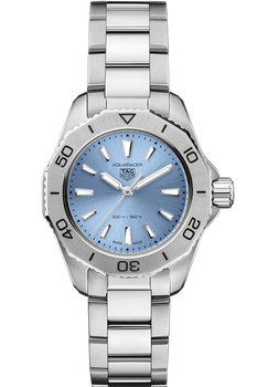Aquaracer Quartz Ladies Blue Steel Watch