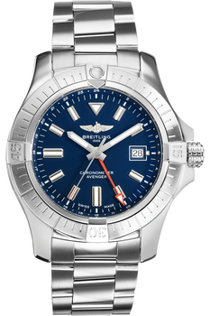 Avenger GMT 45 Stainless Steel Automatic
