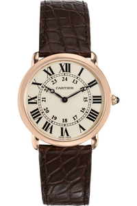 Ronde Solo Louis Cartier Rose Gold Manual