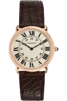 Ronde Solo Louis Cartier Rose Gold Manual
