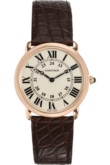Ronde Solo Louis Cartier Rose Gold Manual