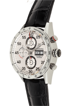 Carrera Calibre 16 Day-Date Chronograph Stainless Steel Automatic
