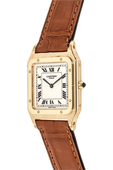 Santos Dumont Yellow Gold Manual