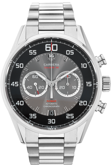 Carrera Calibre 36 Chronograph Stainless Steel Automatic