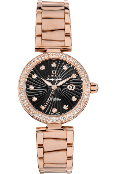 De Ville Ladymatic Co-Axial Rose Gold Automatic