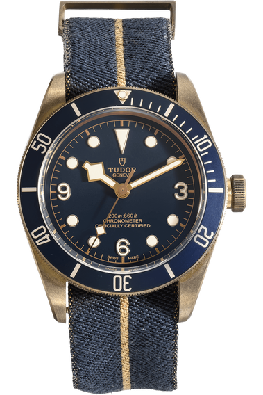 Heritage Black Bay Bucherer Blue Edition Bronze Automatic