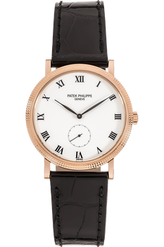 Calatrava Reference 3919 Rose Gold Manual