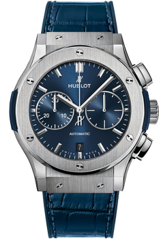 Classic Fusion Chronograph Titanium Blue