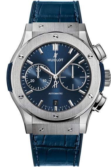 Classic Fusion Chronograph Titanium Blue