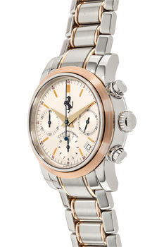 Ferrari Chronograph Rose Gold and Stainless Steel Automatic