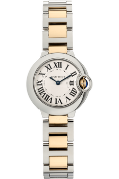 Ballon Bleu Yellow Gold and Stainless Steel Quartz