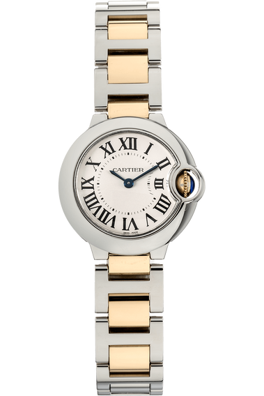 Ballon Bleu Yellow Gold and Stainless Steel Quartz
