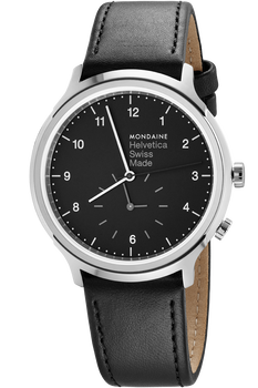 Mondaine Helvetica クォーツ 腕時計 本体 Mondaine Helvetica No1 Regular Dual Time (MH1.R2020.LB)
