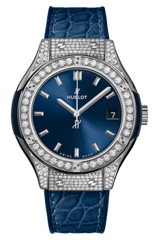 Classic Fusion Titanium Pave