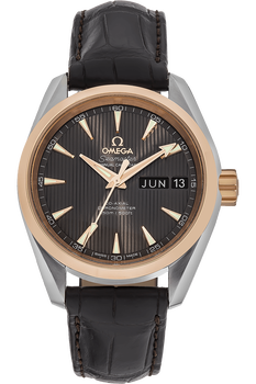 Seamaster Aqua Terra Co-Axial Annual Calendar Rose Gold and Stainless Steel Automatic