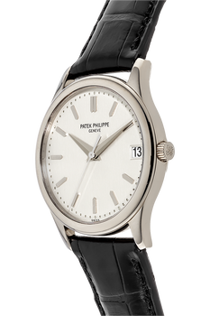 Calatrava Reference 3998 White Gold Automatic