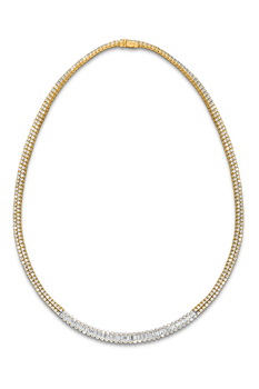 Baguette Love Necklace