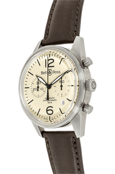 BR 126 Original Beige Stainless Steel Automatic