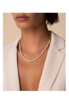 Classic Diamond Tennis Necklace