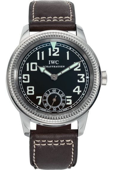 Vintage Pilot&#39;s Watch Hand Wound Stainless Steel Manual