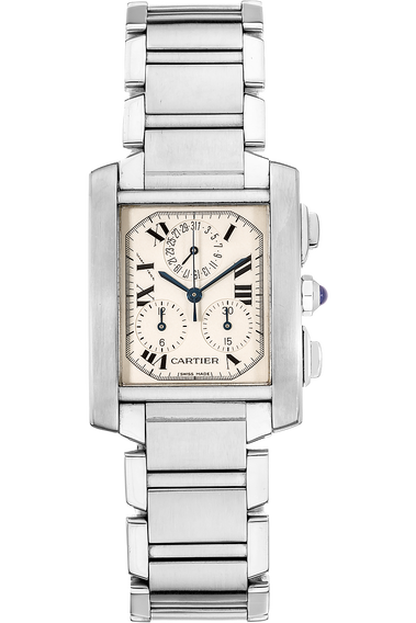 Tank Francaise Chronograph Stainless Steel Quartz