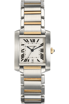 Tank Francaise Yellow Gold and Stainless Steel Automatic
