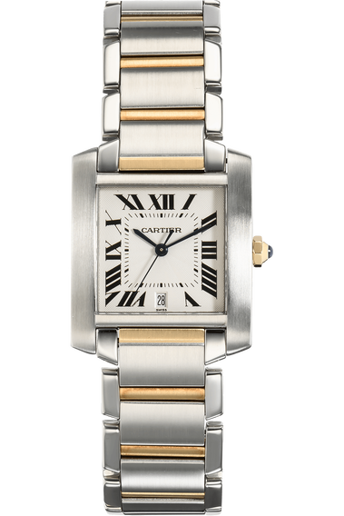 Tank Francaise Yellow Gold and Stainless Steel Automatic