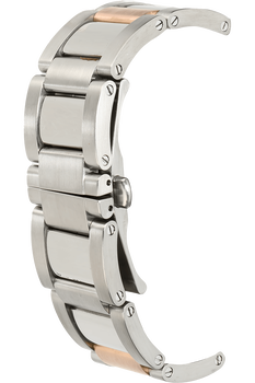 Calibre de Cartier Rose Gold and Stainless Steel Automatic