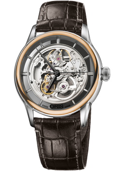 Oris skeleton translucent hot sale