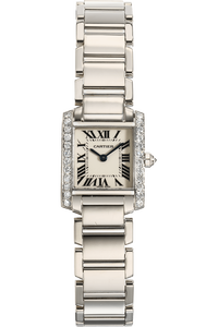 Tank Francaise White Gold Quartz