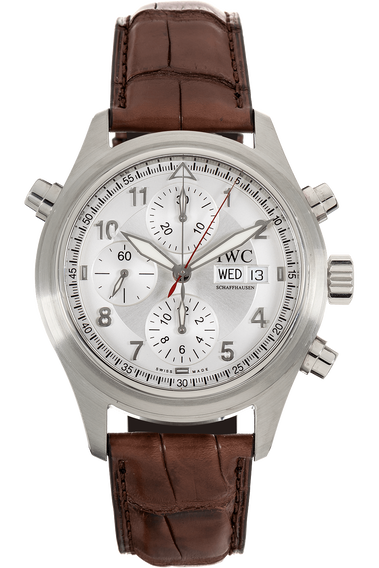 Pilot&#39;s Spitfire Double Chronograph Stainless Steel Automatic