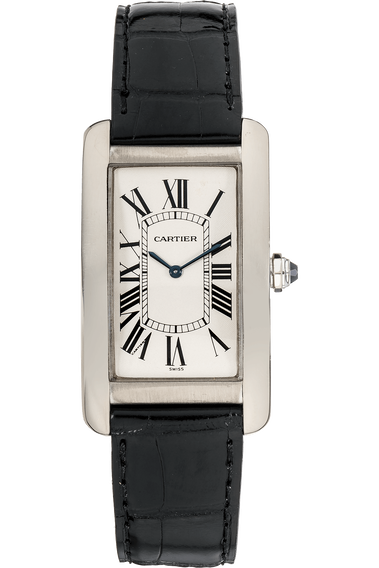 Cartier tank americaine white gold diamonds new arrivals