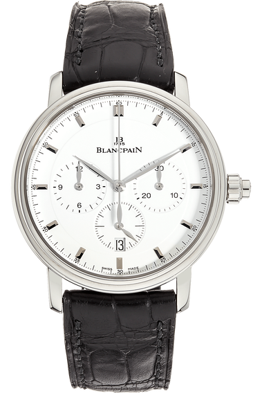 Villeret Monopusher Chronograph Stainless Steel Automatic