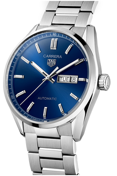 Carrera Calibre 5 Automatic Blue Steel Watch