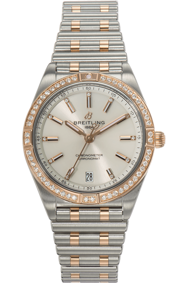 Chronomat Rose Gold and Ceramic Automatic