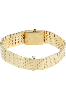 Rectangle Yellow Gold Quartz