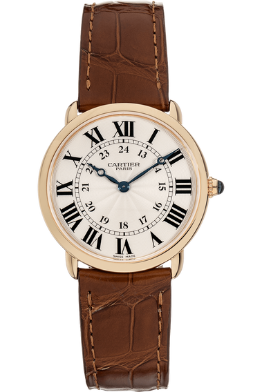 Ronde Louis Cartier Yellow Gold Manual