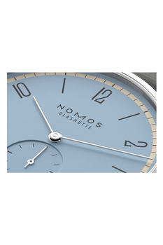 Tangente 38 Date Frostblau