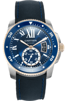 Calibre Diver Rose Gold and Stainless Steel Automatic